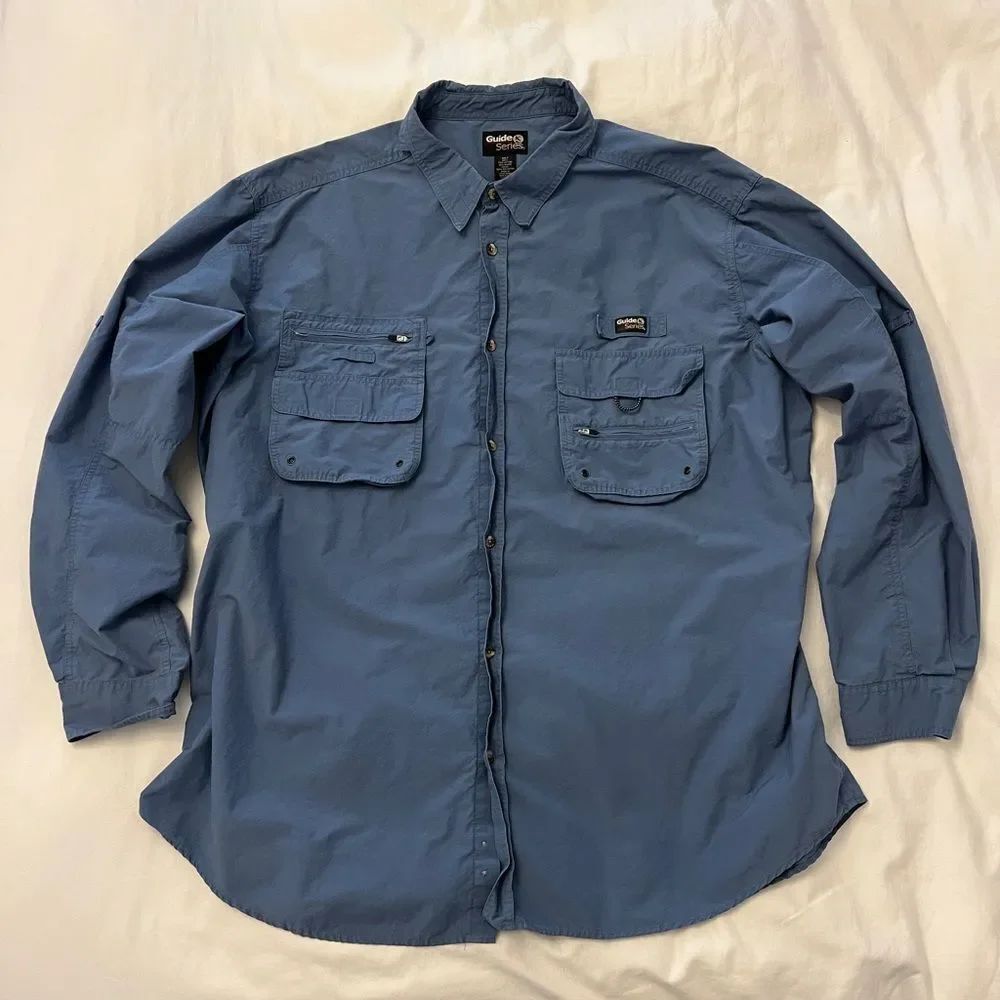 Guide Series Long Sleeve Performance Fishing Shirt – Men’s 3XLT